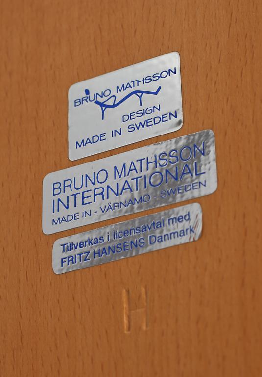 SOFFBORD, "Superellips", Bruno Mathsson, Bruno Mathsson International, Värnamo, 1900-talets andra hälft.