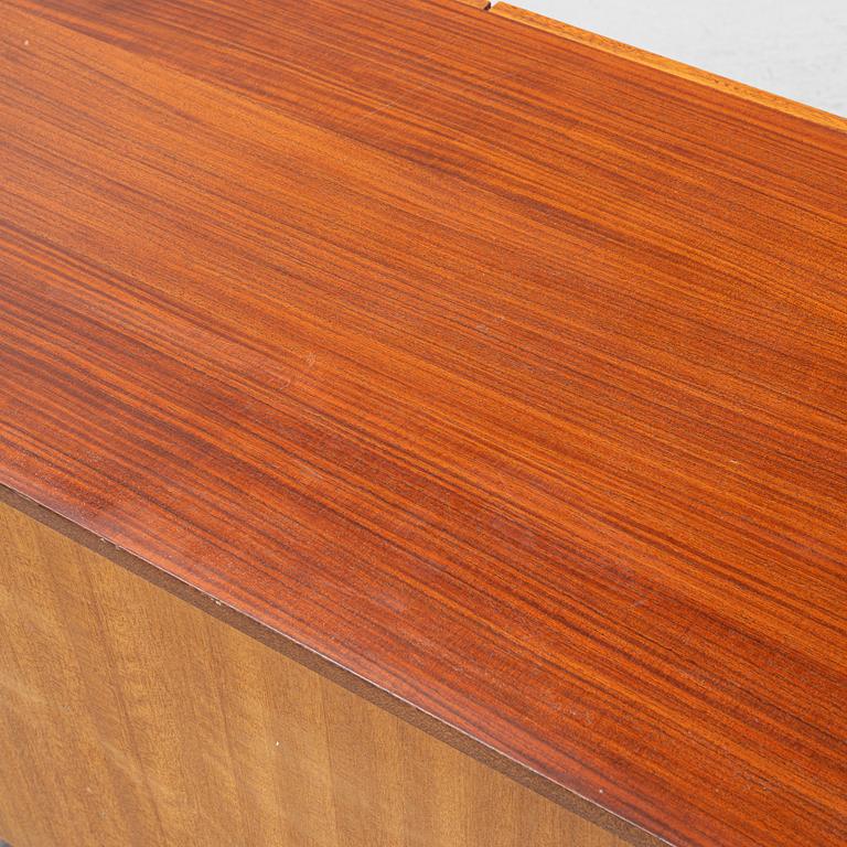 Ib Kofod Larsen, a teak and rosewood veneered sideboard, "FA-66", Faarup Møbelfabrik, Denmark, 1950/60s.