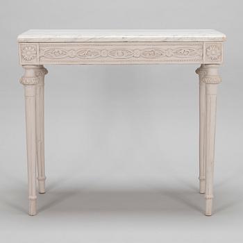 A late 18th century Gustavian console table Stockholm.