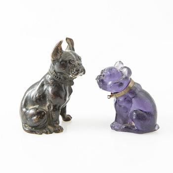 Figures, 7 pcs, 20th century.