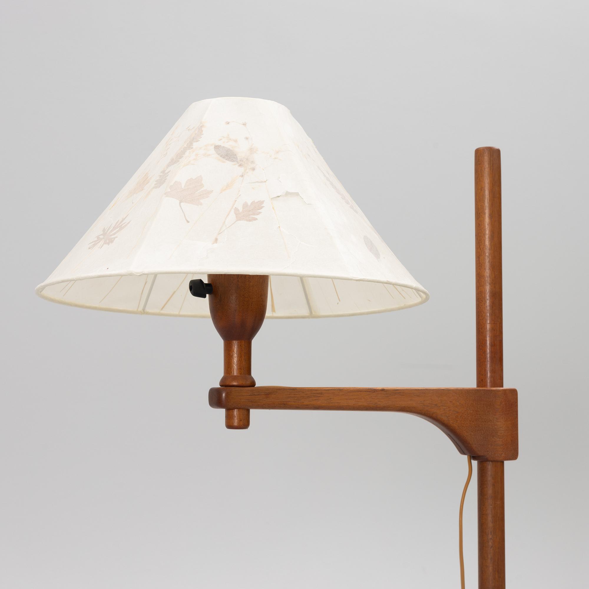 Carl Malmsten, floor lamp, "Staken", second half of the 20th century.