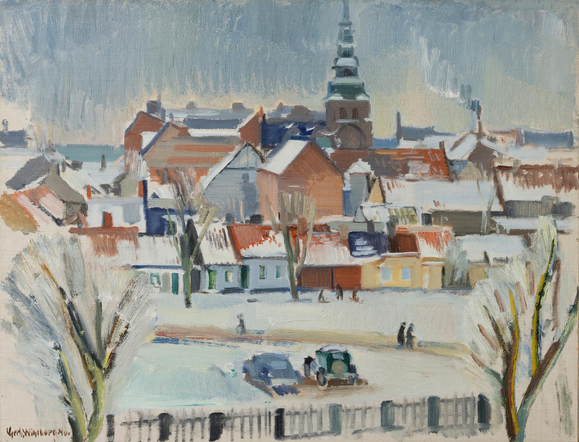 Gerhard Wihlborg, Ystad motif.