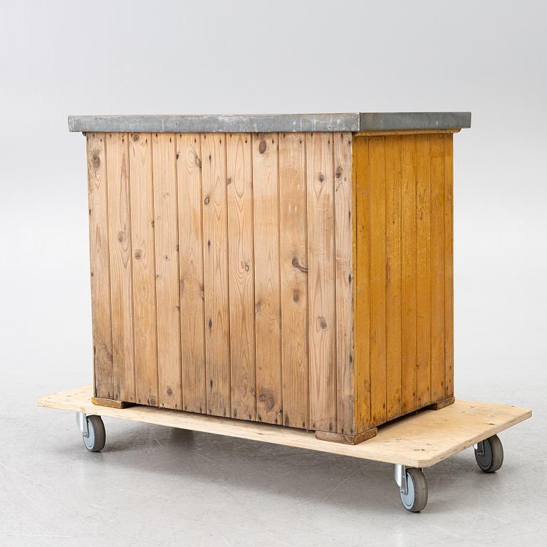 Diskbänk, sent 1800-tal.