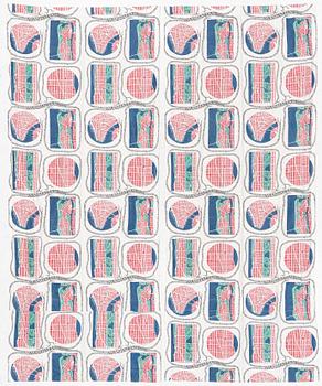 Josef Frank, curtains, a pair, "Manhattan", Svenskt Tenn.