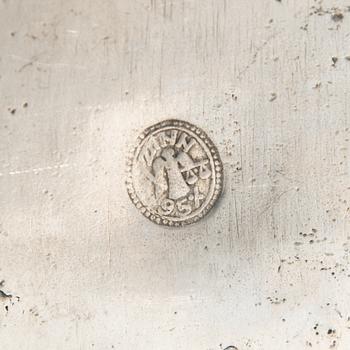 A pair of 1920s-30s tin sconces.