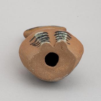 Two Swedish stoneware pieces, including a figurine by Lisa Larson, second half of the 20th Century.