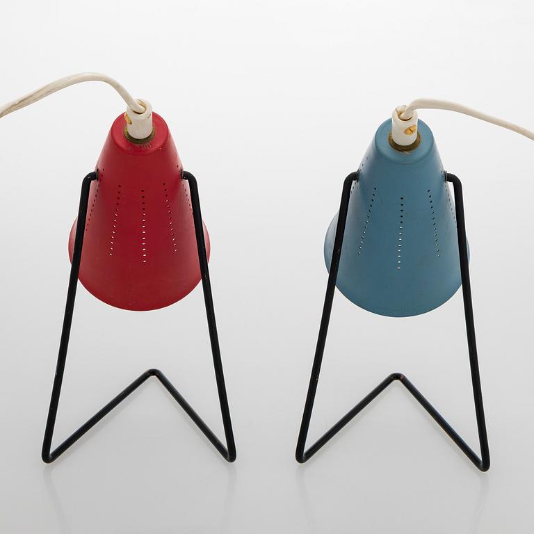 Svend Aage Holm Sørensen, A pair of mid-20th century table lamps, , ASEA.