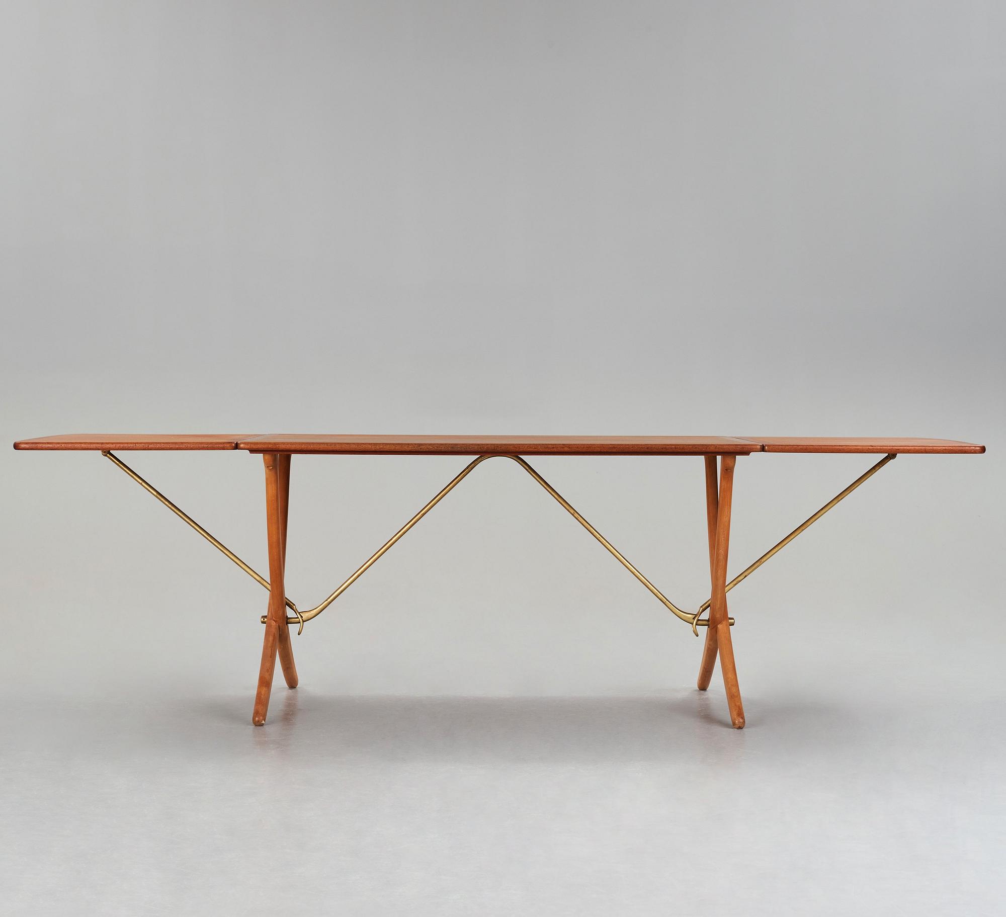 Hans J. Wegner, matbord med klaffar, modell AT-314, Andreas Tuck, Danmark 1950-60-tal.