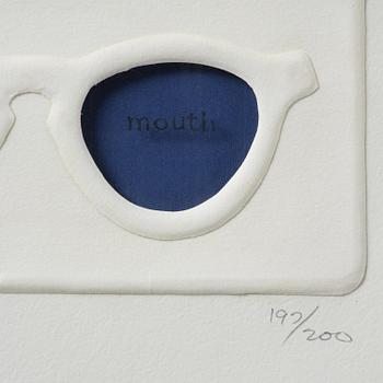 Jasper Johns, "The Critic sees" ur "Ten from Leo Castelli".