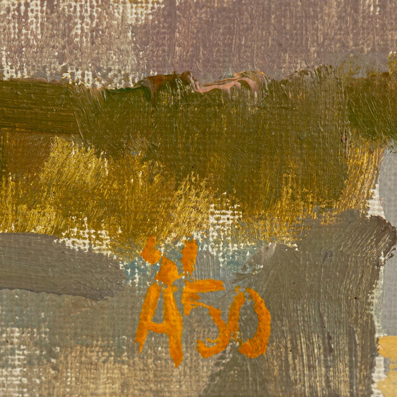 OLLE ÄNGKVIST, oil on canvas, signed and dated 1950.