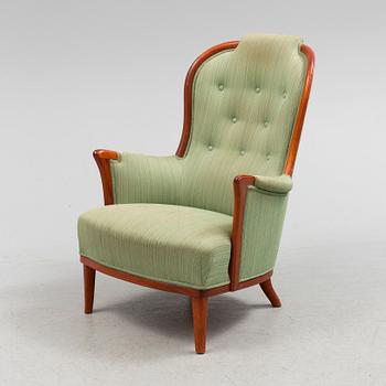 CARL MALMSTEN, fåtölj, "Vår fru", 1900-talets andra hälft.