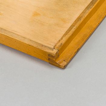 Aino Aalto, a set of three mid-20th-century wooden trays Ahlström Varkauden tehtaat for Artek, Finland.