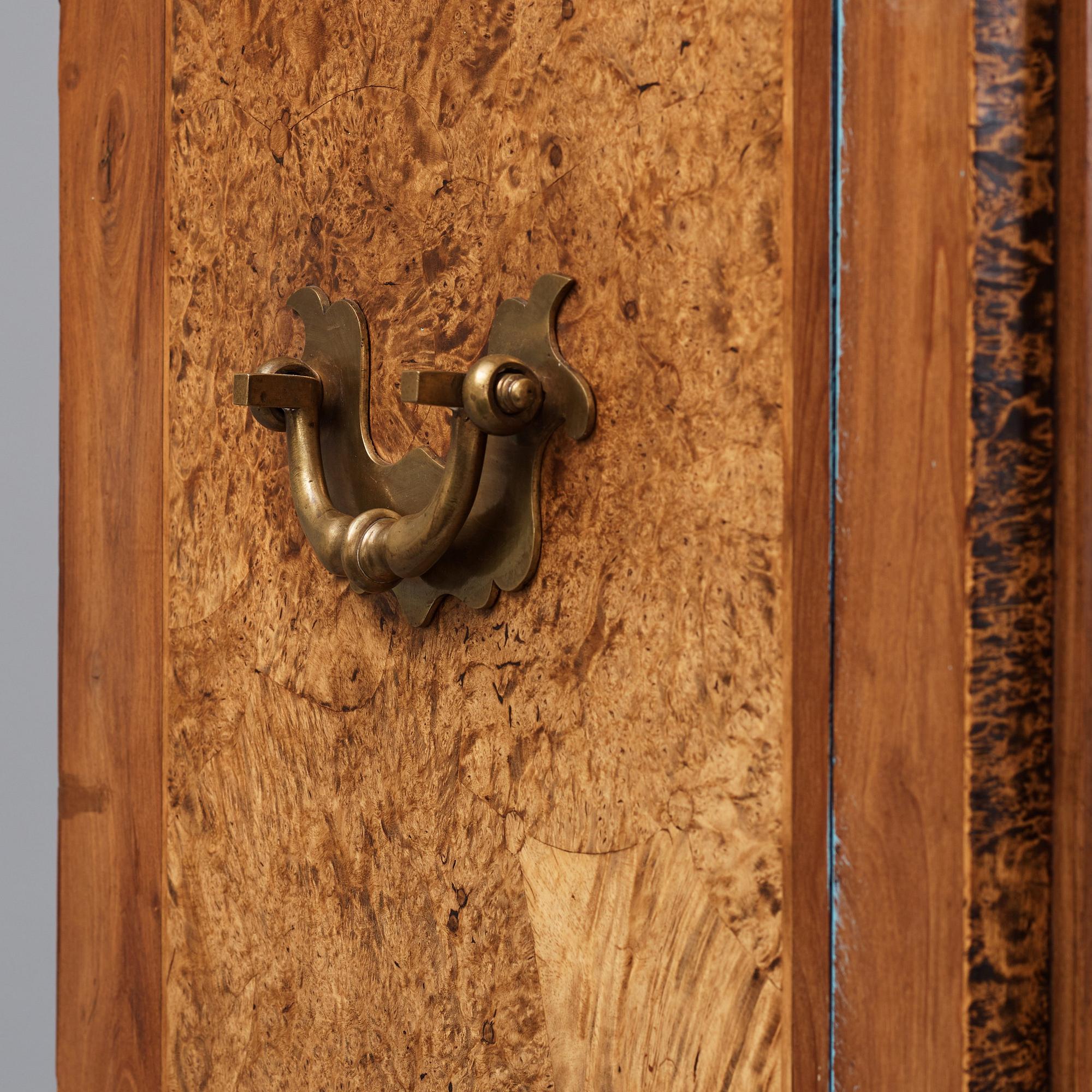 A Swedish late Baroque 18th century cupboard.