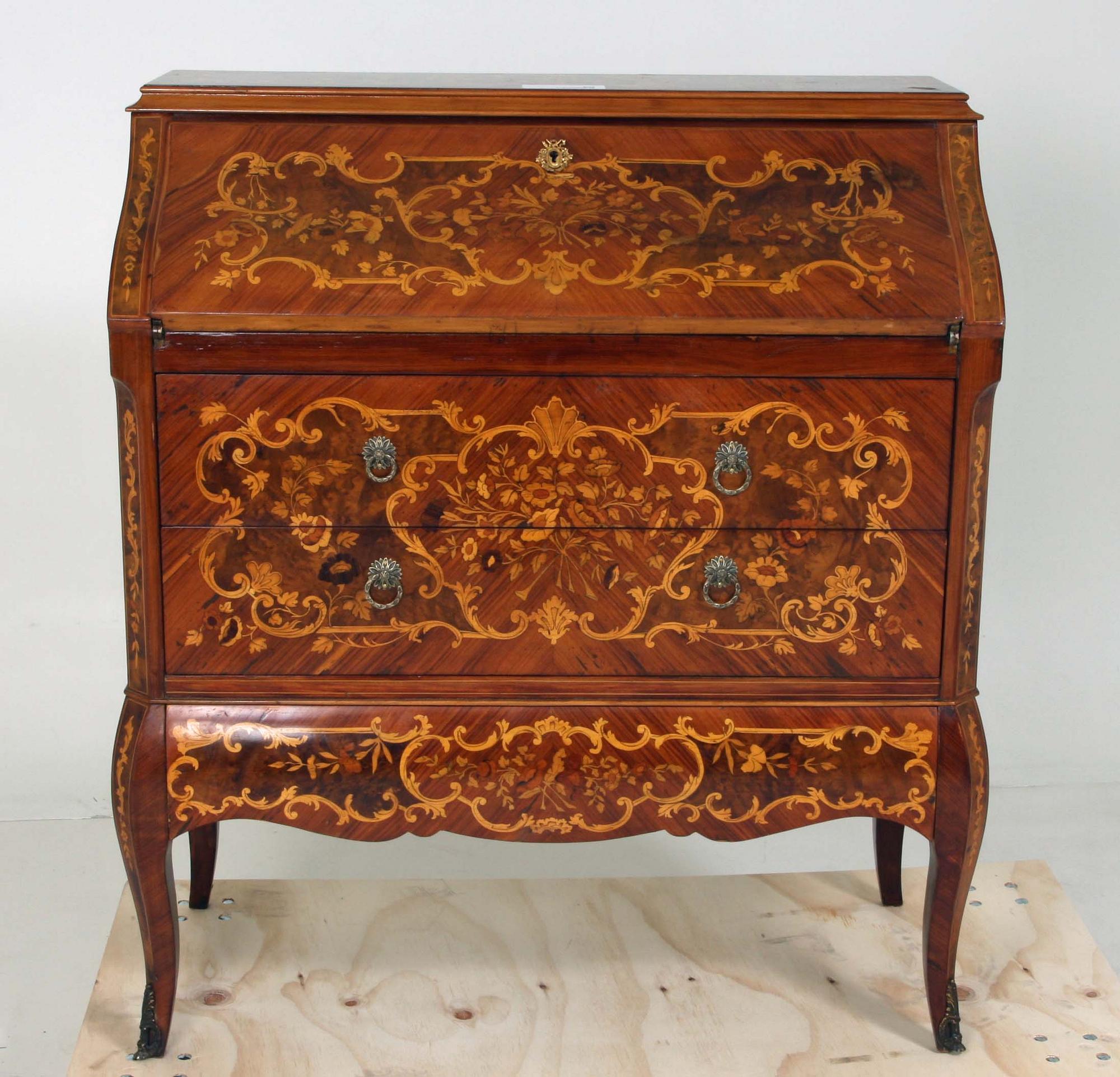 SEKRETÄR, Louis XV-stil.