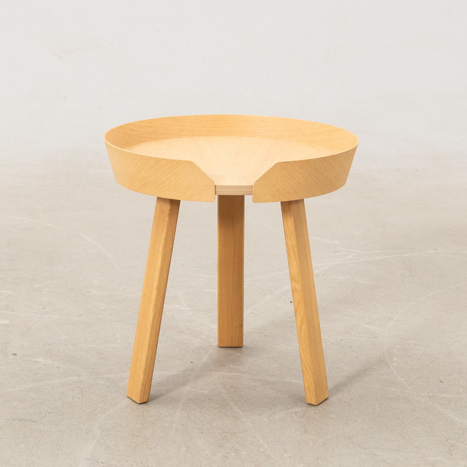 Thomas Bentzen Sofa Table/Side Table "Around" for Muuto 2000s.