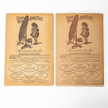 Seven French fashion magazines, 'Trés Parisien', with 123 pochoir fashion plates, Paris, G.-P. Joumard, 1927–31.