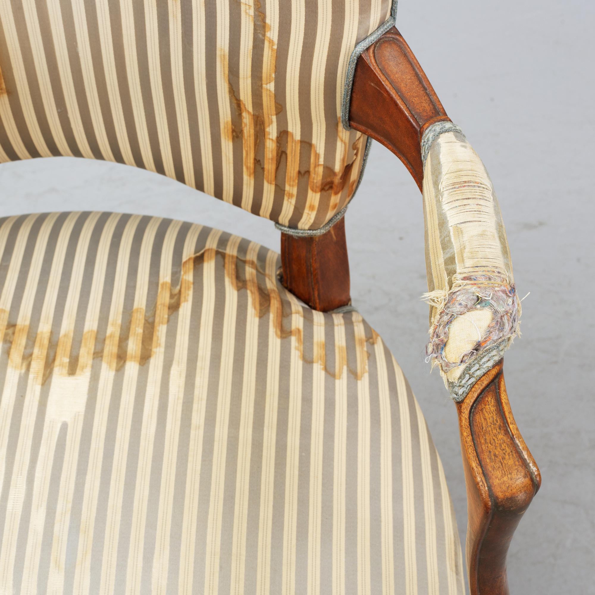 Frits Henningsen, a mahogany armchair, Denmark.