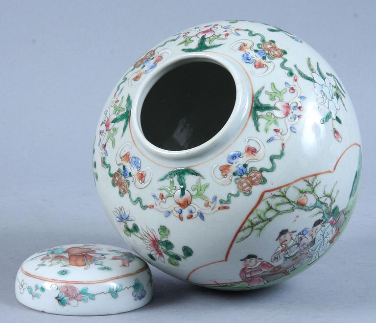 BOJAN samt LOCK, porslin, Kina, 1800/1900-tal.