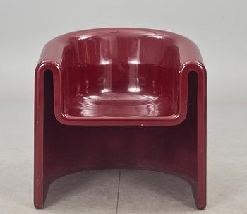 FÅTÖLJ, Rodolfo Bonetto för Driade, Italien, 1970-tal.