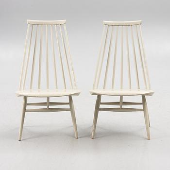 Ilmari Tapiovaara, ett par, stolar, "Mademoiselle", Edsbyverken, 1961.