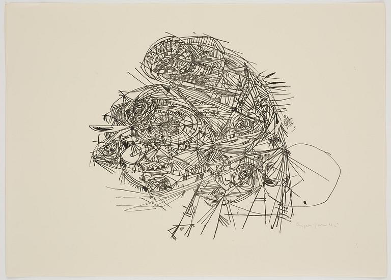Asger Jorn, "8 Litografier".