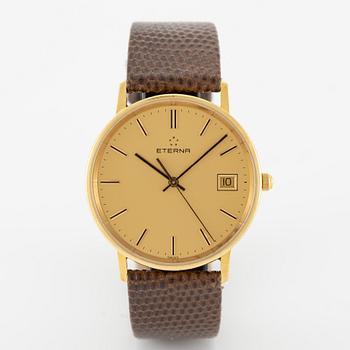 Eterna, wristwatch, 33.5 mm.
