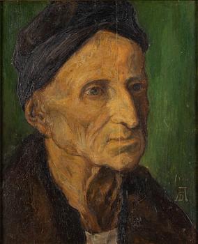 Albrecht Dürer, copy after, Portrait of Michael Wolgemut.