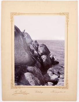FOTOGRAFIER, 2 st samt STEREOSKOPBILDER, 38 st, 1900-talets början.