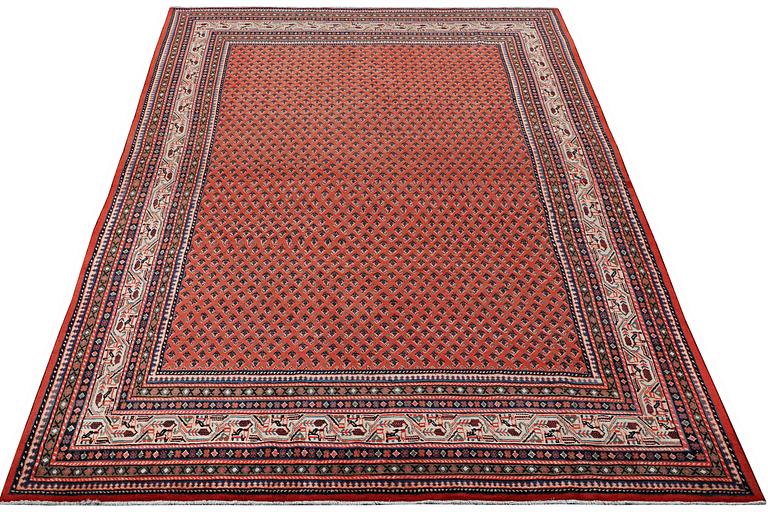 A Sarouk Mir carpet, c. 320 x 205 cm.