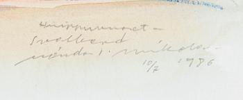 Nandor Mikola, 'Huippuvuoret'.
