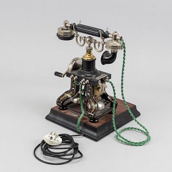 A 1990s table telephone "Taxen" by LM Ericsson.