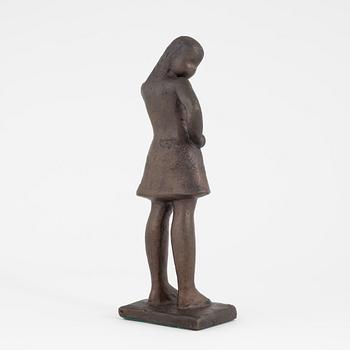 Lisa Larson, skulptur. Brons. Signerad och numrerad. Höjd 27 cm.