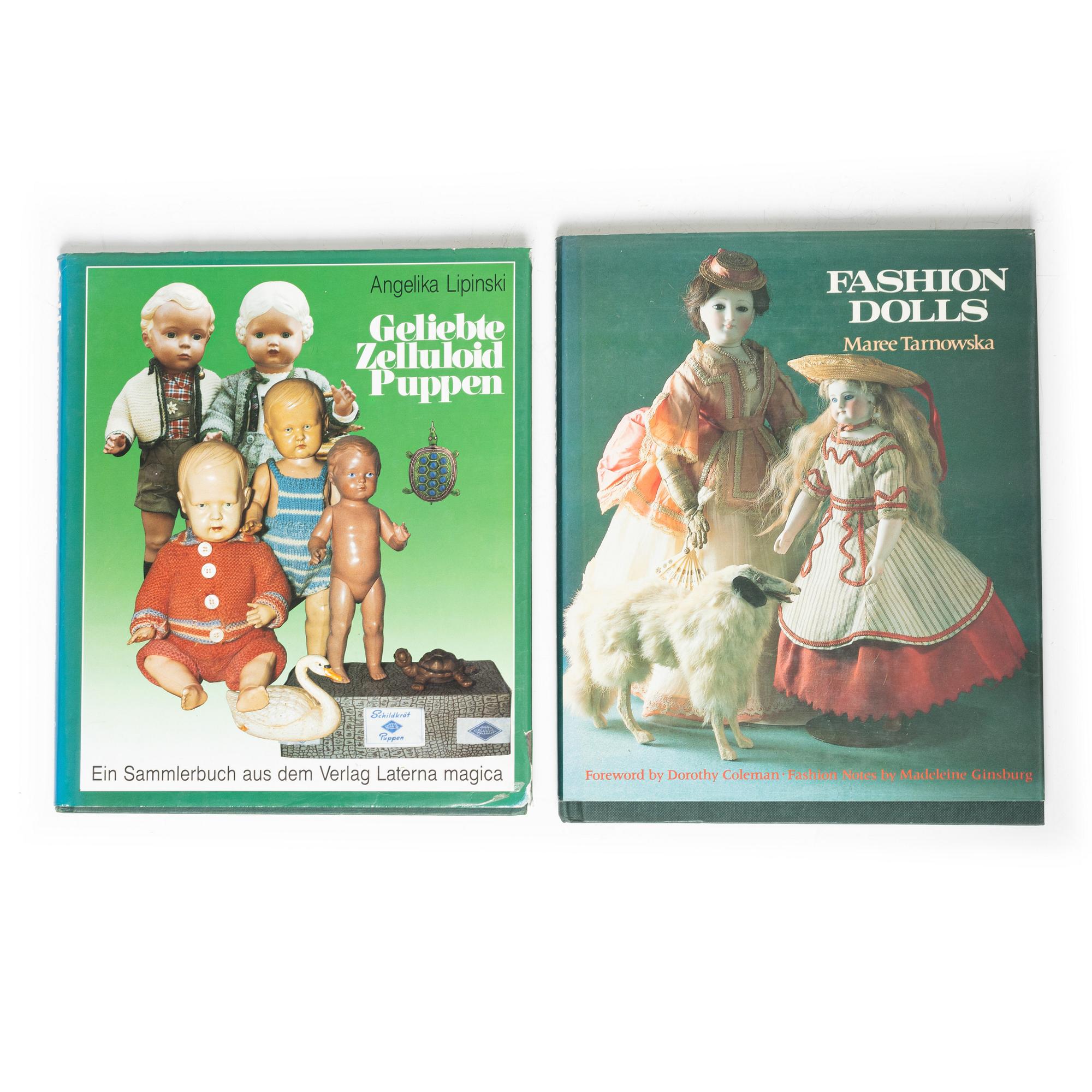 Doll literature, 15 parts, including "Fashion Dolls," "Bru-Puppen," "Jumeau," & "Käthe Kruse".