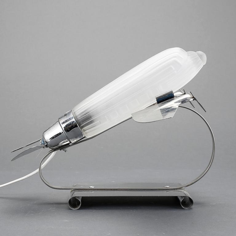 BORDSLAMPA, omkring 1900-talets mitt.