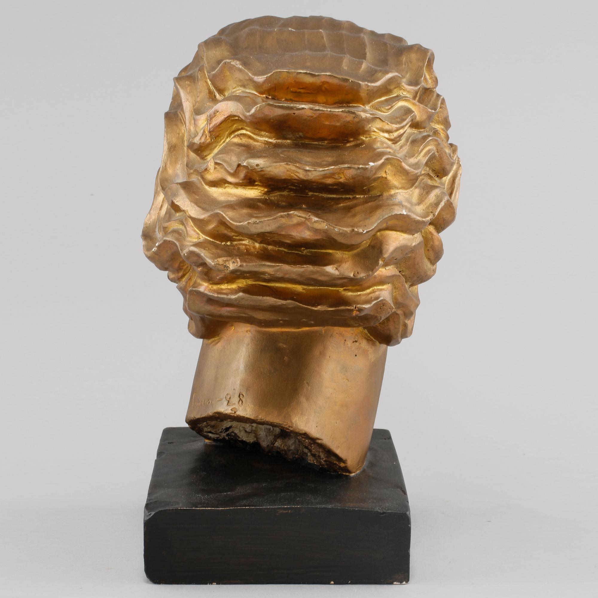 SKULPTUR, gjutmassa, sannolikt 1900-talets andra kvartal.