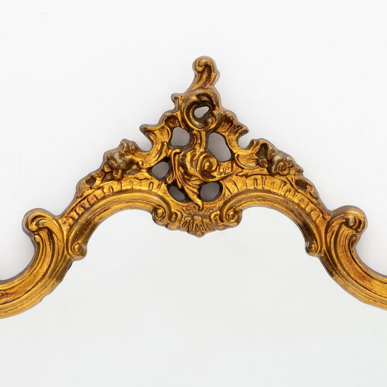 Spegel med konsolbord, barockstil, sent 1900-tal.