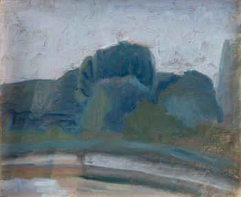 424. Ivan Aguéli, "Landskap, Frankrike" (Landscape, France).