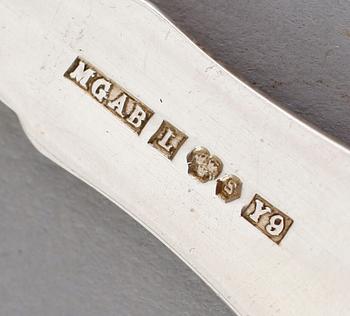 SAMLING SILVERFÖREMÅL, 42 delar, 1900-tal. Vikt ca 524 gram.