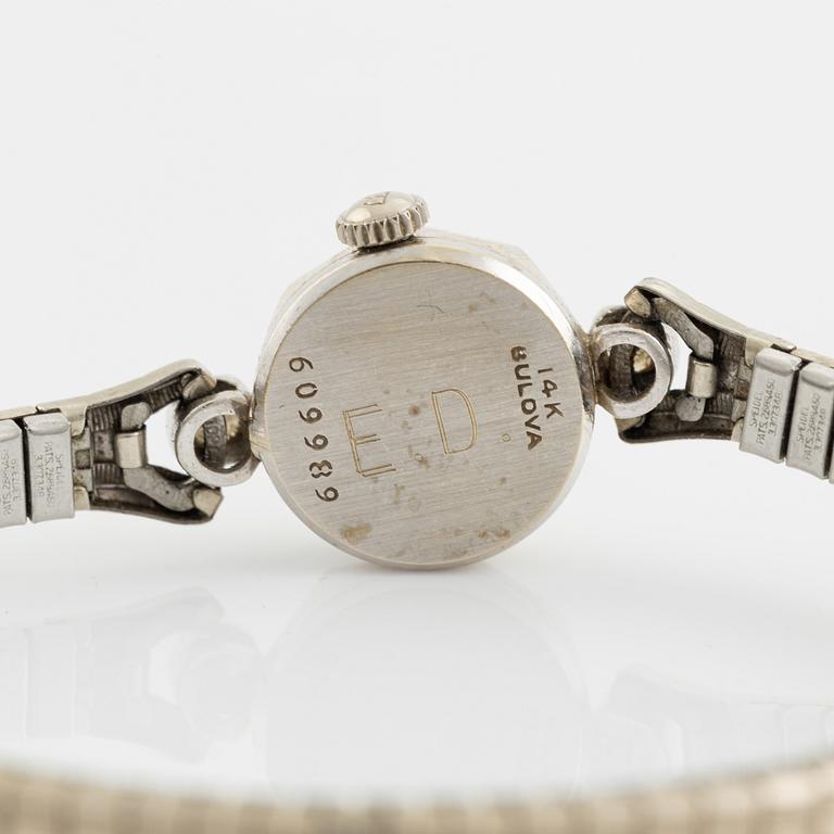 Bulova, armbandsur, 14,5 mm.