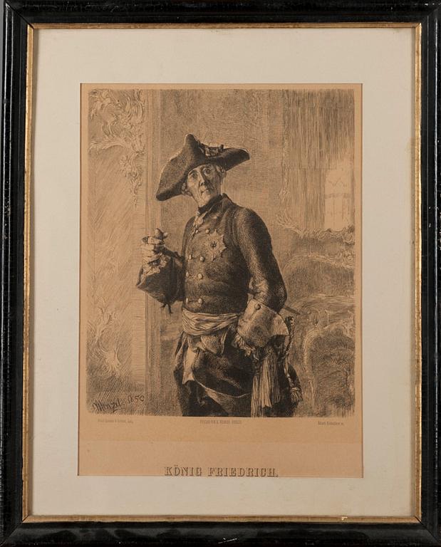 LITOGRAFIER, 6 st, Verlag von R. Wagner, Berlin, 
Eduard Kretzschmar, 1800-talets slut.