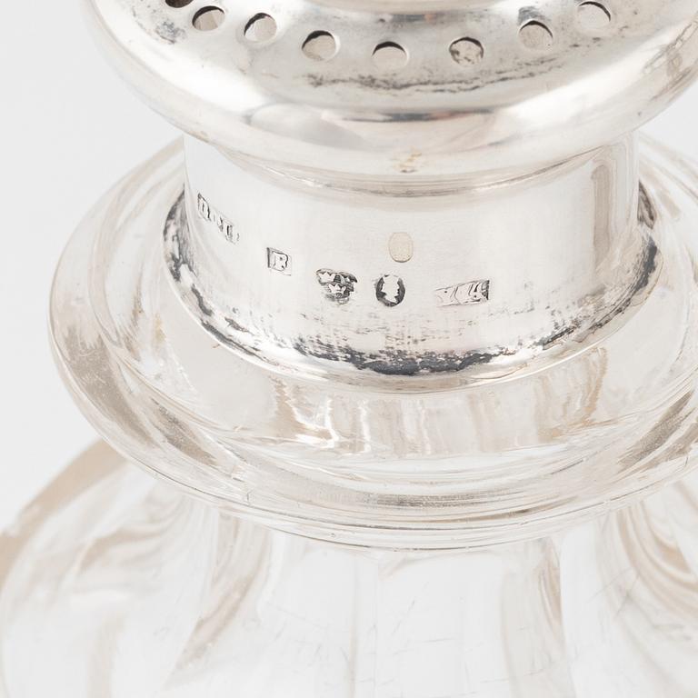 Gustaf Möllenborg, borssurtout, silver, nyrokoko, Stockholm, 1853.