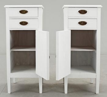 POTTSKÅP, ett par, jugend, 1910/20-tal.