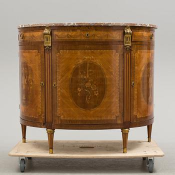 CUPBOARD, Louis XVI-style, France, late 19th century.