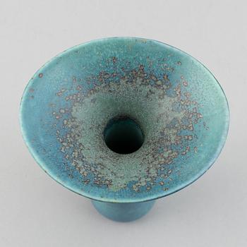 Carl-Harry Stålhane, three vases, stoneware, Rörstrand, Sweden.