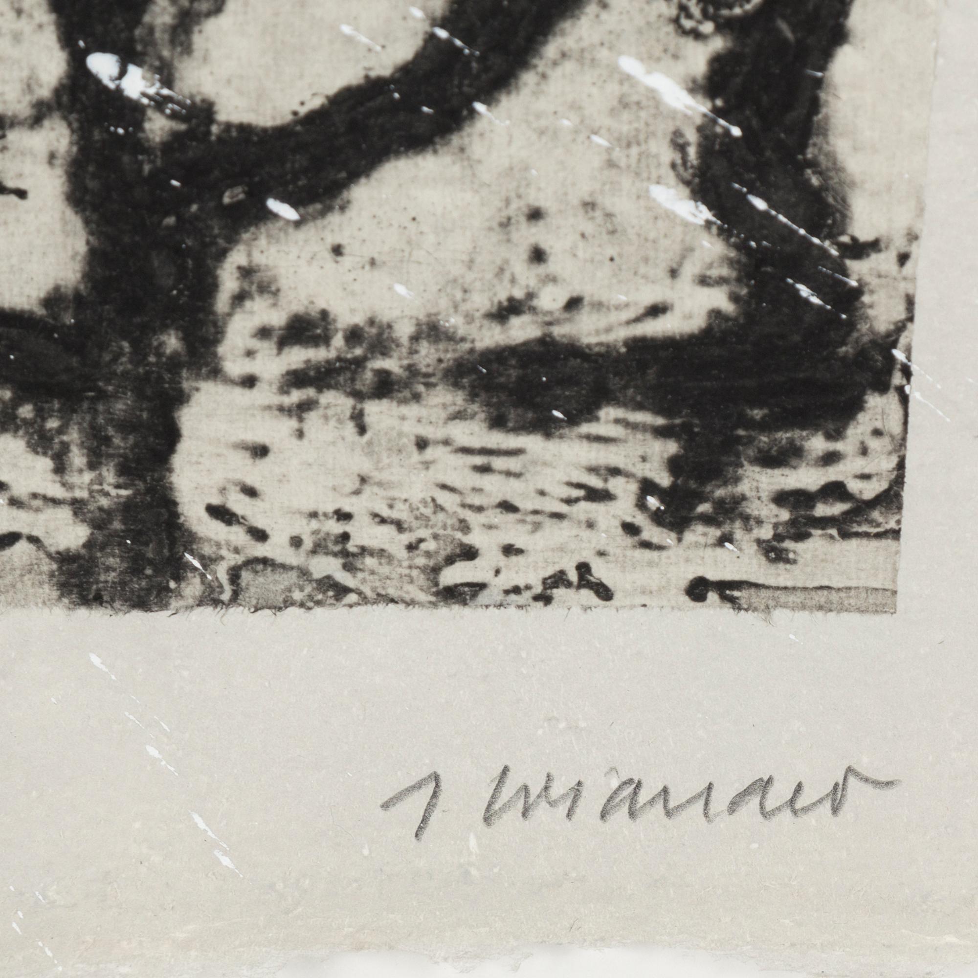 JAMES COIGNARD, carborundumetsning, signerad och numrerad 48/60.