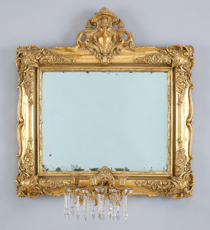 SPEGELLAMPETT, nyrokoko, 1800-talets slut.