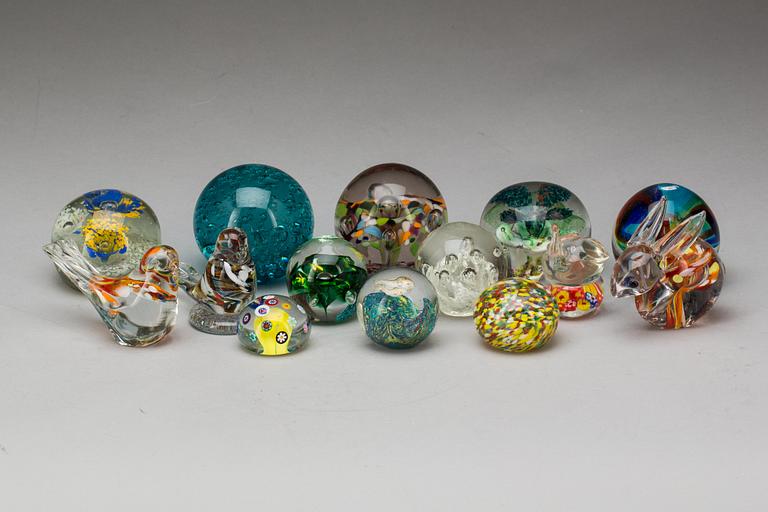 BREVPRESSAR, 14 st, glas, 1900-tal.