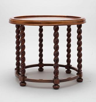 SOFFA, RÖKBORD och FÅTÖLJER, ett par, 1980-tal.