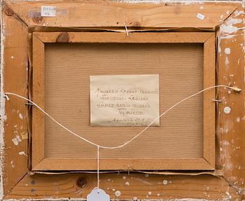 UUNO SOLDAN, öljy kankaalle, signeerattu.