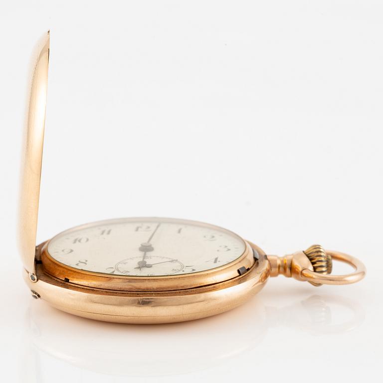 Pocket watch, hunter, 51 mm.
